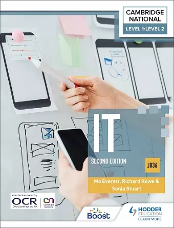 Level 1/Level 2 Cambridge National in IT (J836): Second Edition cover