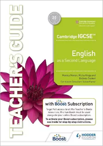 Cambridge IGCSE English as a Second Language Teacher's Guide with Boost Subscription cover