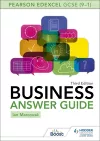 Pearson Edexcel GCSE (9-1) Business Answer Guide Third Edition cover