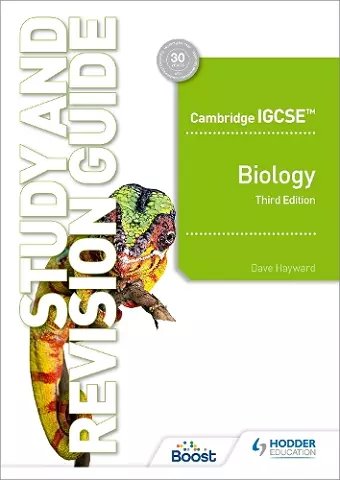 Cambridge IGCSE™ Biology Study and Revision Guide Third Edition cover