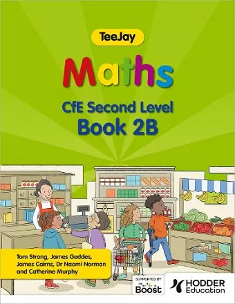 TeeJay Maths CfE Second Level Book 2B Second Edition cover