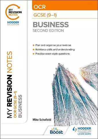 My Revision Notes: OCR GCSE (9-1) Business Second Edition cover