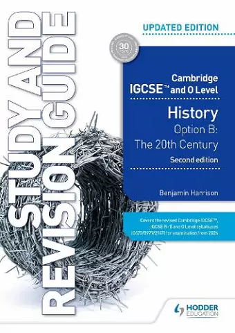 Cambridge IGCSE and O Level History Study and Revision Guide, Second Edition cover