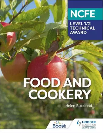 NCFE Level 1/2 Technical Award in Food and Cookery cover