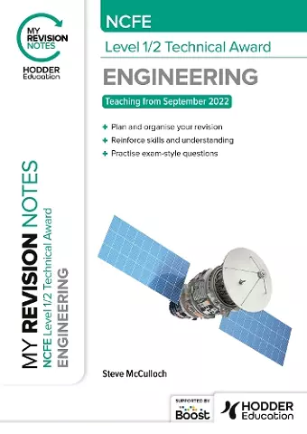My Revision Notes: NCFE Level 1/2 Technical Award in Engineering cover
