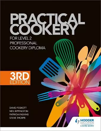 Practical Cookery for the Level 2 Professional Cookery Diploma, 3rd edition cover