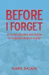 Before I Forget cover