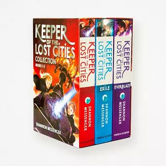 Keeper of the Lost Cities x 3 box set cover