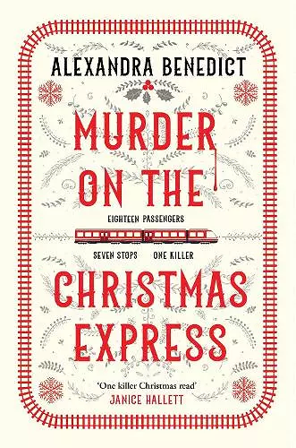 Murder On The Christmas Express cover