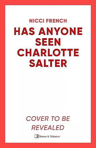 Has Anyone Seen Charlotte Salter cover