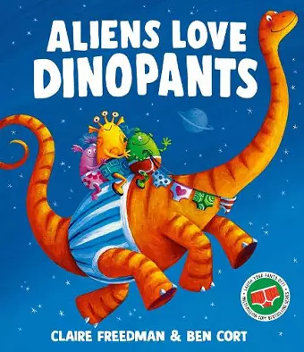 Aliens Love Dinopants cover