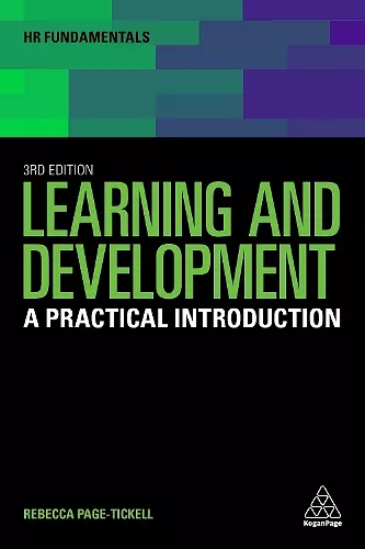Learning and Development cover