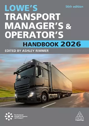 Lowe's Transport Manager's and Operator's Handbook 2026 cover