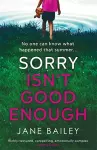 Sorry Isn't Good Enough cover