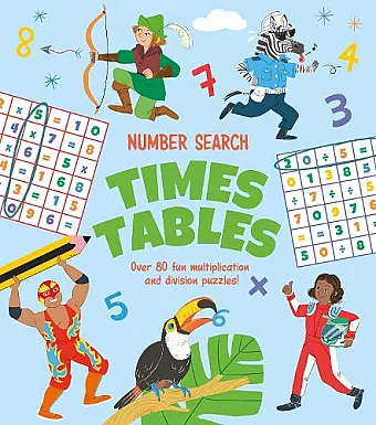 Number Search: Times Tables cover