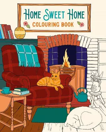 Home Sweet Home Colouring Book cover