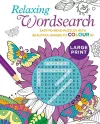 Relaxing Large Print Wordsearch cover
