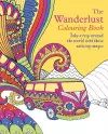 The Wanderlust Colouring Book cover