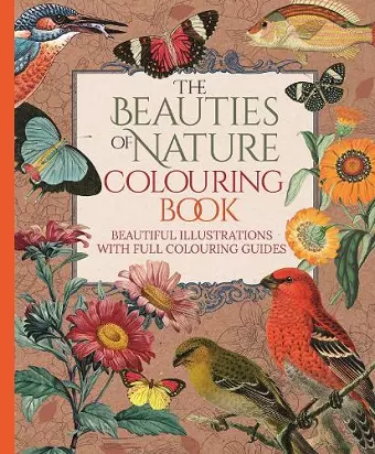 The Beauties of Nature Colouring Book cover