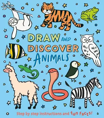 Draw and Discover: Animals cover