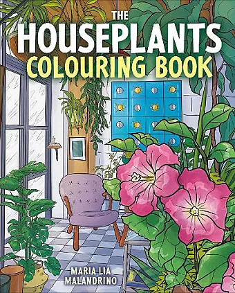 The Houseplants Colouring Book cover