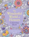 The Wonderful World of Flowers Colouring Book cover