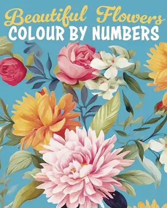 Beautiful Flowers Colour by Numbers cover