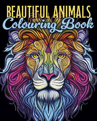 Beautiful Animals Colouring Book cover