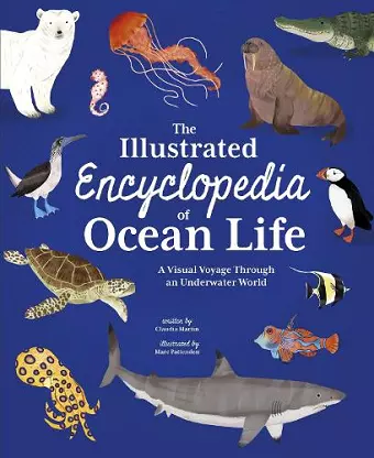 The Illustrated Encyclopedia of Ocean Life cover