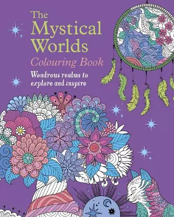 The Mystical Worlds Colouring Book cover