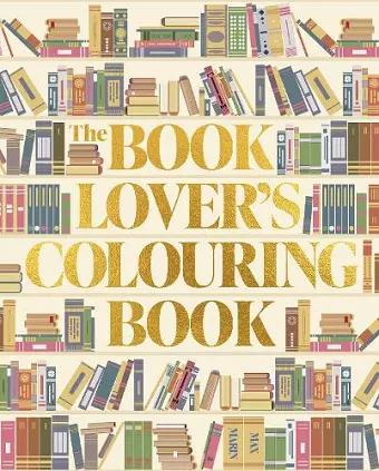 The Book Lover's Colouring Book cover