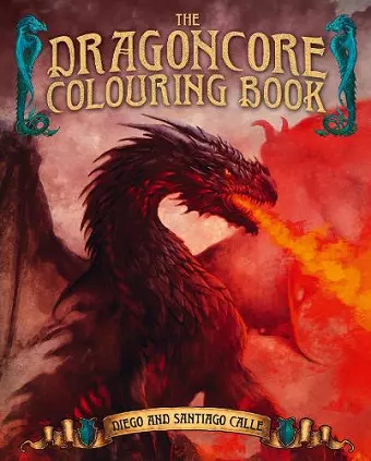 The Dragoncore Colouring Book cover