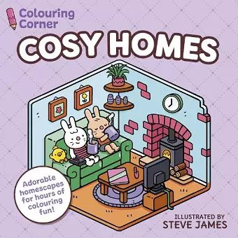 Colouring Corner: Cosy Homes cover