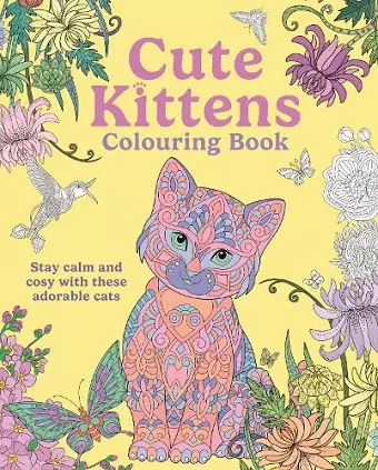 Cute Kittens Colouring Book cover