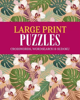 Large Print Puzzles cover