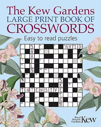The Kew Gardens Large Print Book of Crosswords cover