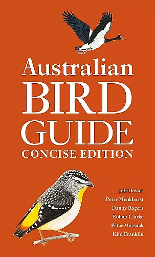 Australian Bird Guide cover