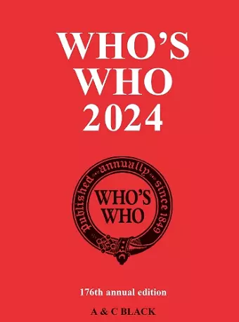 Who's Who 2024 cover