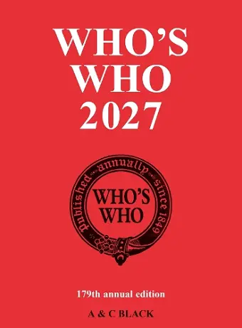 Who's Who 2027 cover