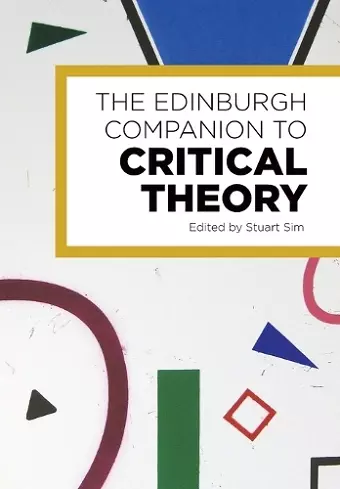 The Edinburgh Companion to Critical Theory cover