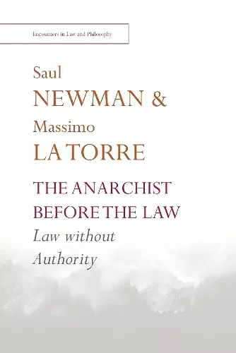 The Anarchist Before the Law cover