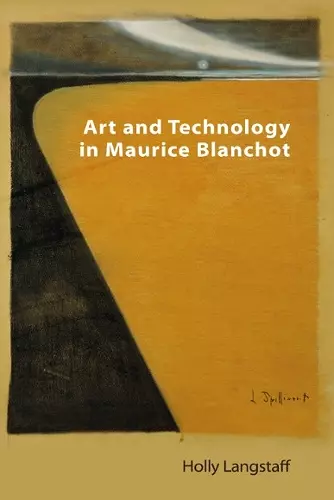 Maurice Blanchot cover