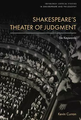 Shakespeare'S Theater of Judgment cover