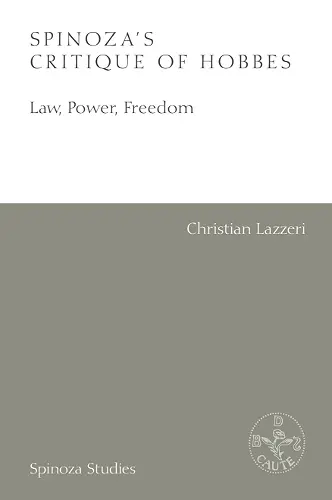 Spinoza's Critique of Hobbes cover
