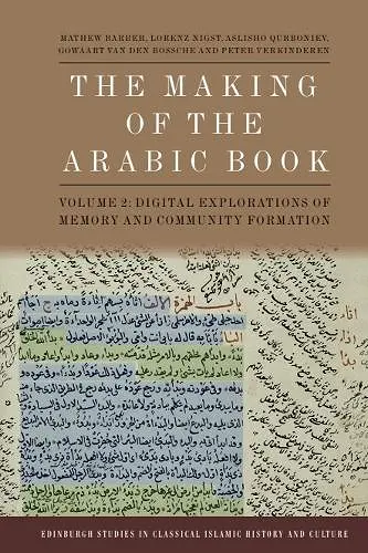 The Making of the Arabic Book, Volume 2 cover