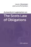 Avizandum Legislation on the Scots Law of Obligations cover