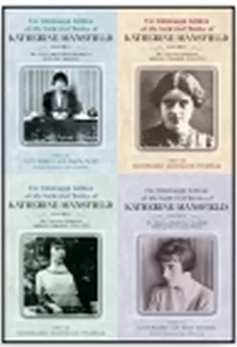The Edinburgh Edition of the Collected Works of Katherine Mansfield cover