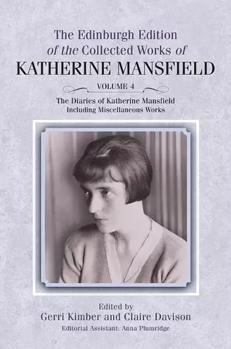 The Diaries of Katherine Mansfield cover