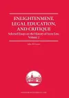 Enlightenment, Legal Education, and Critique cover