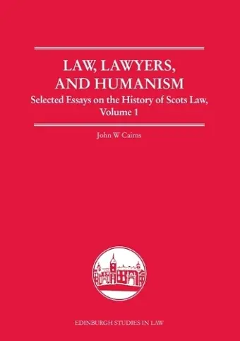 Law, Lawyers, and Humanism cover